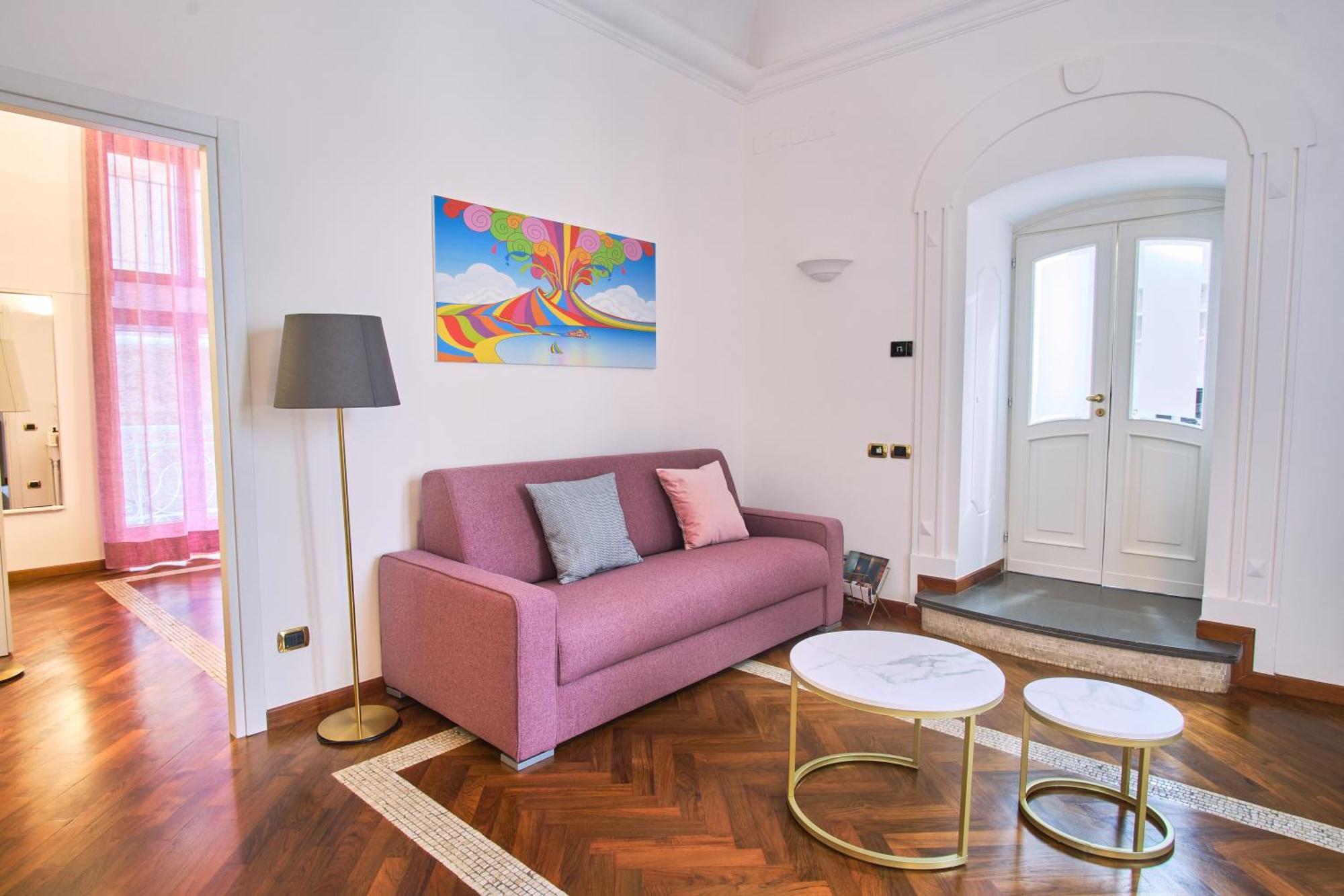 Pink Star Napoli Luxury Apartment Buitenkant foto