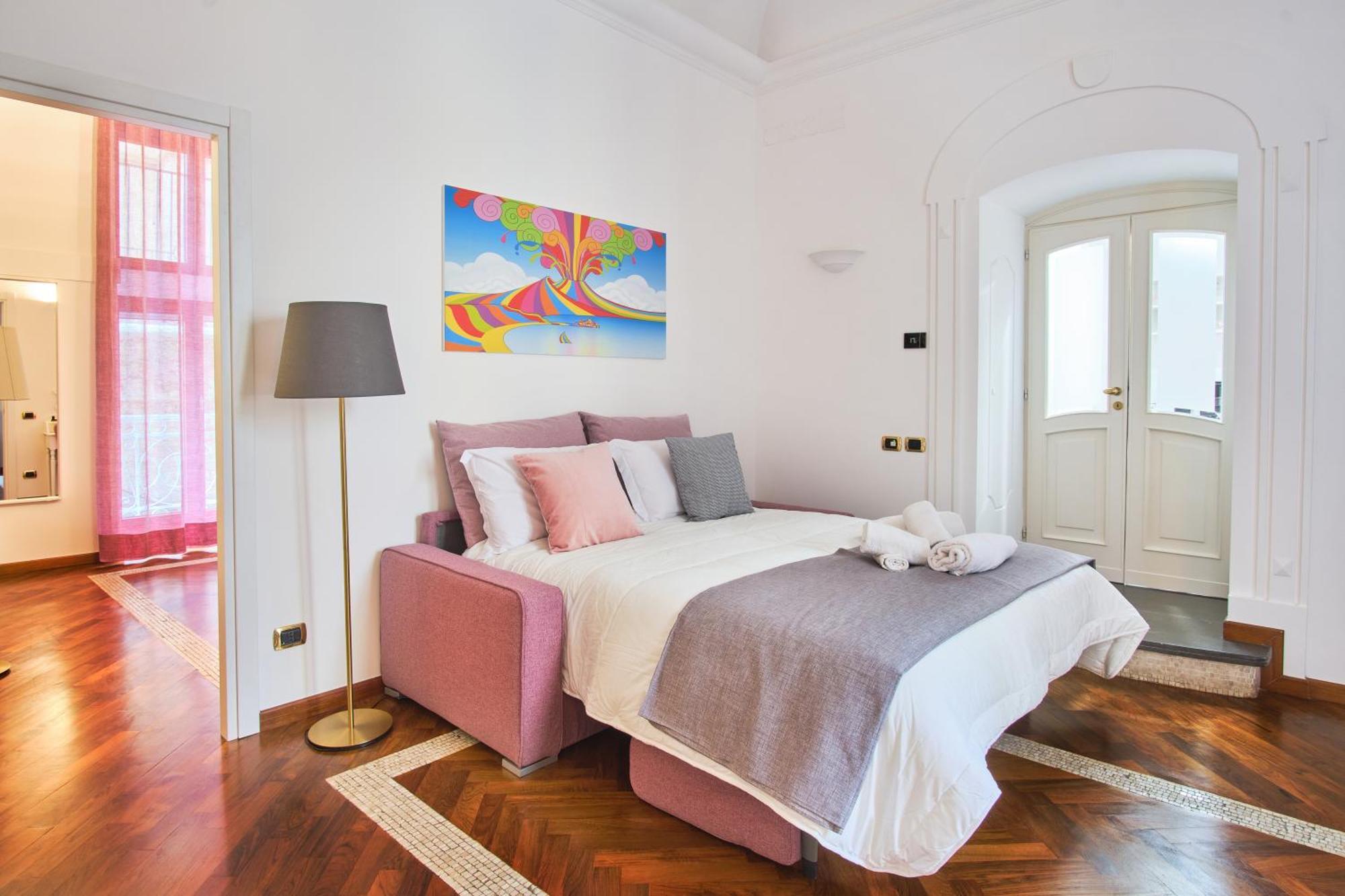 Pink Star Napoli Luxury Apartment Buitenkant foto